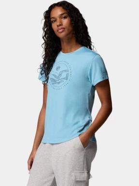 tricou cu maneci scurte pt. femei Columbia Sloan Ridge Graphic Short Sleeve Tee albastru 3