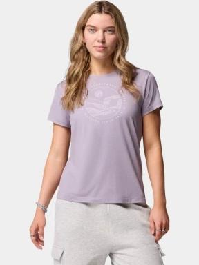 tricou cu maneci scurte pt. femei Columbia Sloan Ridge Graphic Short Sleeve Tee violet 1