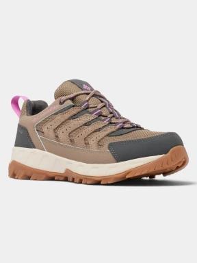 pantofi de drumetie impermeabili pt. femei Columbia Strata Trail Low WP maro 1