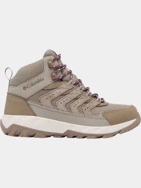bocanci de drumetie pt. femei Columbia Strata Trail Mid WP nisip 3