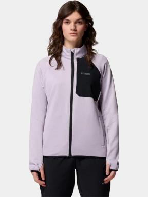 pulover polar pt. femei Columbia Triple Canyon Grid Fleece Full Zip violet 1