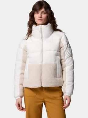 jacheta de primavara pt. femei Columbia Leadbetter Point II Sherpa Hybrid nisip 1
