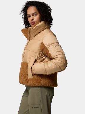 jacheta de primavara pt. femei Columbia Leadbetter Point II Sherpa Hybrid maro 3