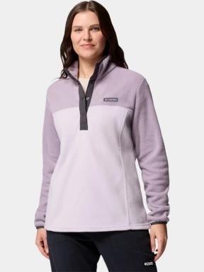 pulover polar pt. femei Columbia Benton Springs 1/2 Snap Pull Over II violet 1