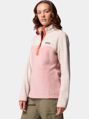 pulover polar pt. femei Columbia Benton Springs 1/2 Snap Pull Over II roz 3