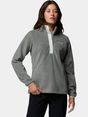 pulover polar pt. femei Columbia Benton Springs 1/2 Snap Pull Over II verde 1