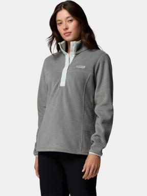pulover polar pt. femei Columbia Benton Springs 1/2 Snap Pull Over II verde 3