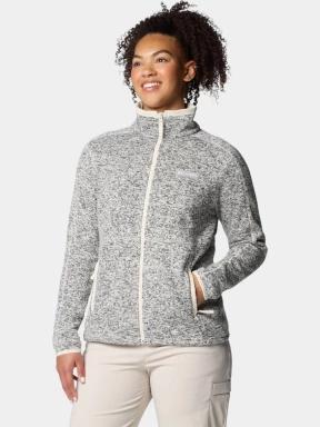 pulover polar pt. femei Columbia Sweater Weather Full Zip II nisip 3
