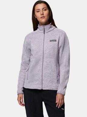 pulover polar pt. femei Columbia Sweater Weather Full Zip II violet 1