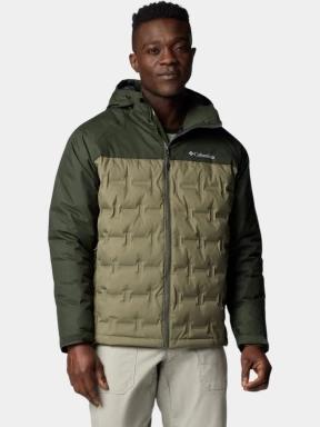 jacheta de puf pt. barbati Columbia Grand Trek III Down Hooded Jacket verde 1