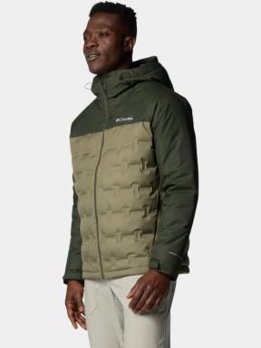 jacheta de puf pt. barbati Columbia Grand Trek III Down Hooded Jacket verde 3