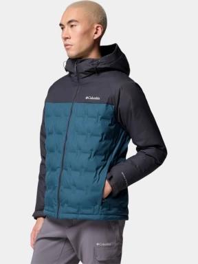 jacheta de puf pt. barbati Columbia Grand Trek III Down Hooded Jacket albastru 3