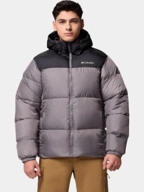 jacheta de iarna pt. barbati Columbia Puffect II Hooded Jacket gri 1
