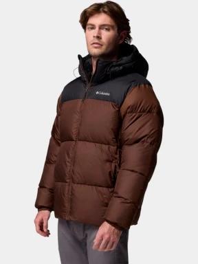 jacheta de iarna pt. barbati Columbia Puffect II Hooded Jacket maro 3
