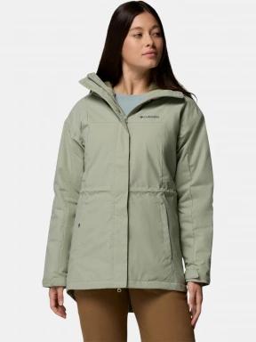 pantofi impermeabil pt. femei Columbia Hikebound II Long Insulated Jacket verde 1
