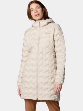 jacheta de puf pt. femei Columbia Delta Ridge II Long Down Jacket nisip 1