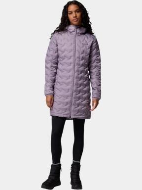 jacheta de puf pt. femei Columbia Delta Ridge II Long Down Jacket violet 1