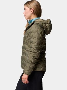 jacheta de puf pt. femei Columbia Delta Ridge II Down Hooded Jacket verde 3