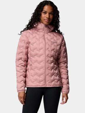 jacheta de puf pt. femei Columbia Delta Ridge II Down Hooded Jacket roz 1