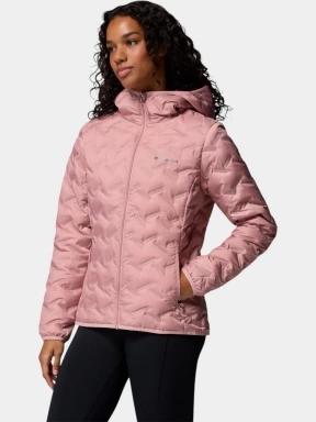 jacheta de puf pt. femei Columbia Delta Ridge II Down Hooded Jacket roz 3