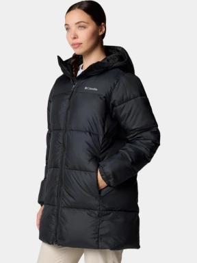 jacheta de iarna pt. femei Columbia Puffect II Mid Hooded Jacket negru 3