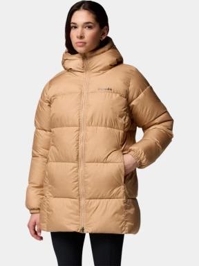 jacheta de iarna pt. femei Columbia Puffect II Mid Hooded Jacket maro 3
