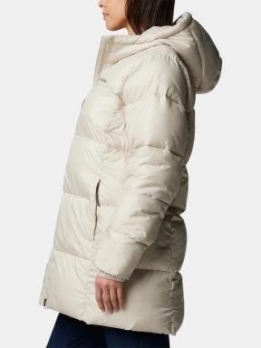 jacheta de iarna pt. femei Columbia Puffect II Mid Hooded Jacket nisip 3