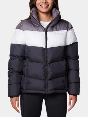 jacheta de primavara pt. femei Columbia Puffect II Colorblock Jacket negru 1