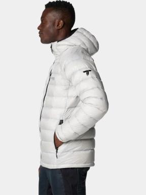 jacheta de primavara pt. barbati Columbia Arctic Crest Down Hooded Jacket gri 3