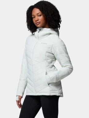 jacheta de iarna pt. femei Columbia Joy Peak II Hooded Jacket verde deschis 3