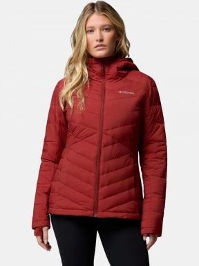 jacheta de iarna pt. femei Columbia Joy Peak II Hooded Jacket rosu 1