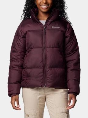 jacheta de iarna pt. femei Columbia Puffect II Full Zip Jacket rosu 1