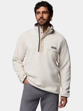 pulover polar pt. barbati Columbia Helvetia II Half Snap Fleece nisip 1