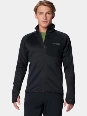 pulover polar pt. barbati Columbia Triple Canyon Grid Fleece FZ II negru 1