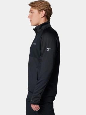 pulover polar pt. barbati Columbia Triple Canyon Grid Fleece FZ II negru 3