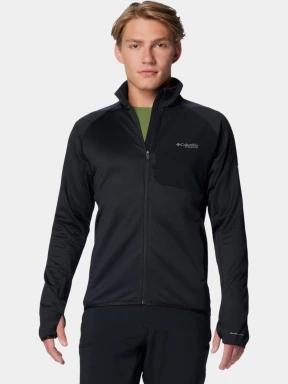 strat intermediar hibrid pt. barbati Columbia Triple Canyon Grid Fleece Fz II negru 1
