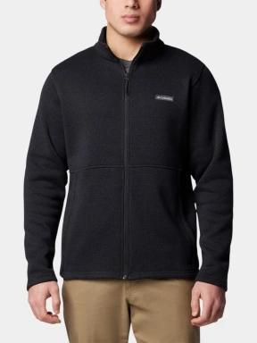 pulover polar pt. barbati Columbia Alto Pass Full Zip Fleece negru 1