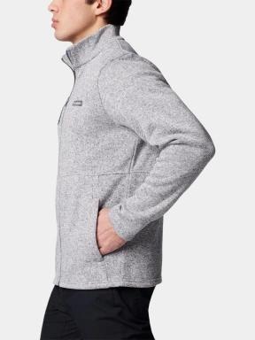 pulover polar pt. barbati Columbia Alto Pass Full Zip Fleece gri 3