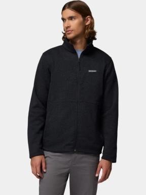 pulover polar pt. barbati Columbia Alto Pass Full Zip Fleece negru 1