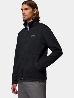 pulover polar pt. barbati Columbia Alto Pass Full Zip Fleece negru 3
