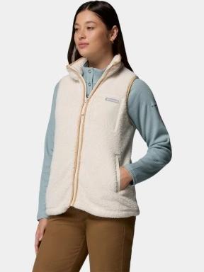 vesta polar pt. femei Columbia West Bend Vest II nisip 3