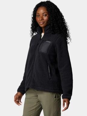 pulover polar pt. femei Columbia West Bend Full Zip II negru 3
