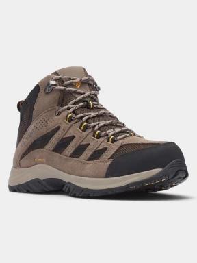 pantofi de drumetie impermeabili pt. barbati Columbia Crestwood Mid Waterproof maro 1