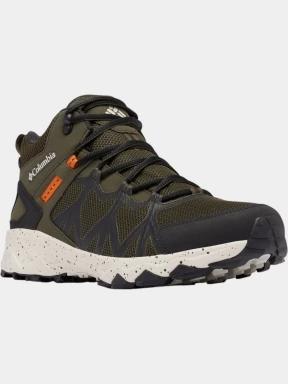 bocanci de drumetie pt. barbati Columbia Peakfreak II Mid Outdry oliv 1