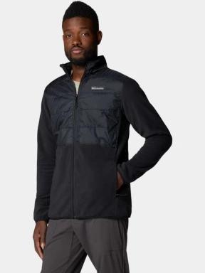 pulover polar pt. barbati Columbia Basin Butte Full Zip Fleece II negru 3