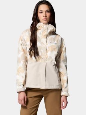 haine de ploaie pt. femei Columbia Hikebound Printed Jacket nisip 1
