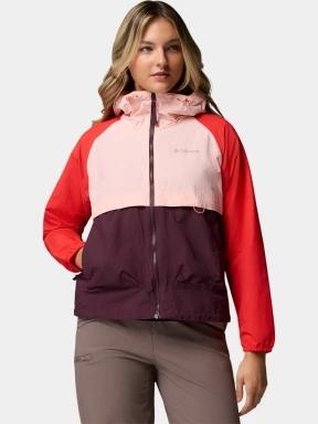 geaca de vant pt. femei Columbia Spire Valley Windbreaker roz 1