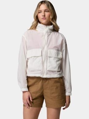 geaca de vant pt. femei Columbia Paracutie Cropped Cargo Windbreaker alb 1