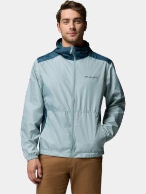 geaca de vant pt. barbati Columbia Discovery Loop Windbreaker albastru deschis 1