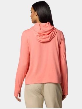 pulover cu gluga pt. femei Columbia Sun Trek Hoodie II rosu 3